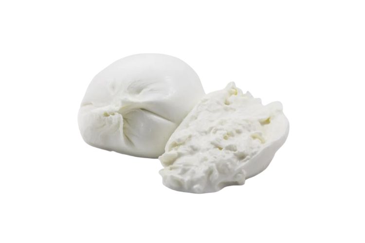 Burrata con testa 330 gr.