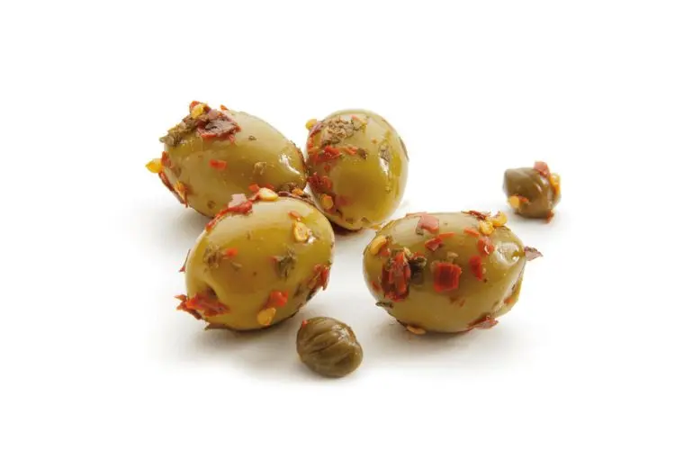 Olive Rosate Condite Denocciolate