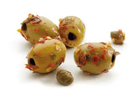 Olive Rosate Condite Denocciolate