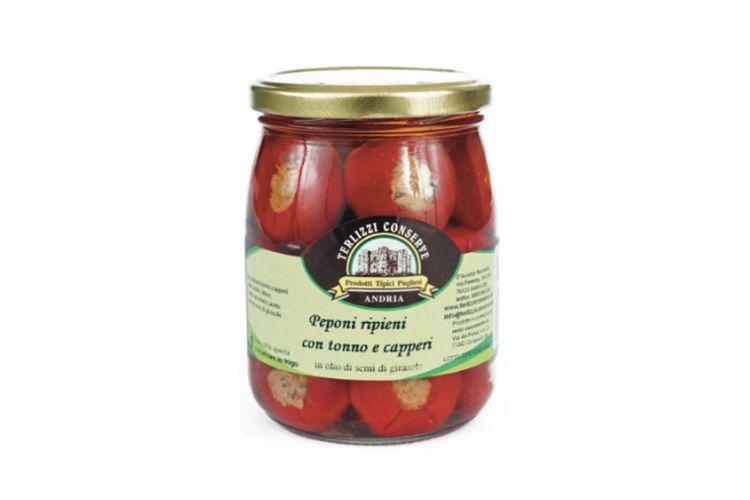 Peperoni Ripieni con Tonno e Capperi