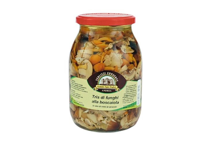 Trio de champignons