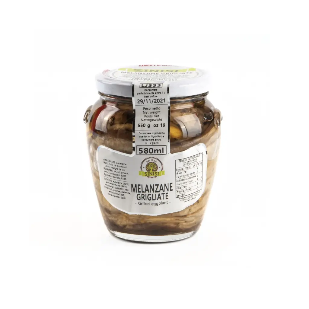 Melanzane Grigliate 580 gr.