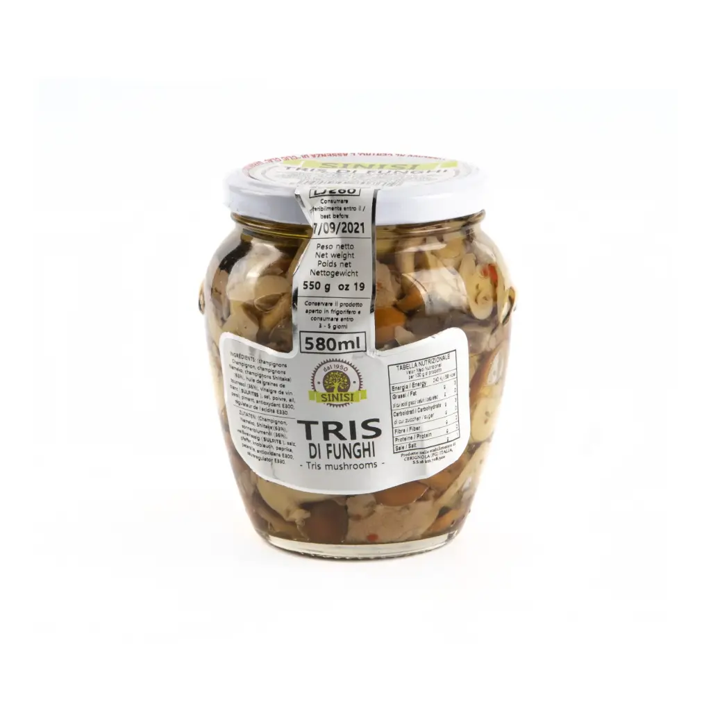 Tris di Funghi 580 gr.