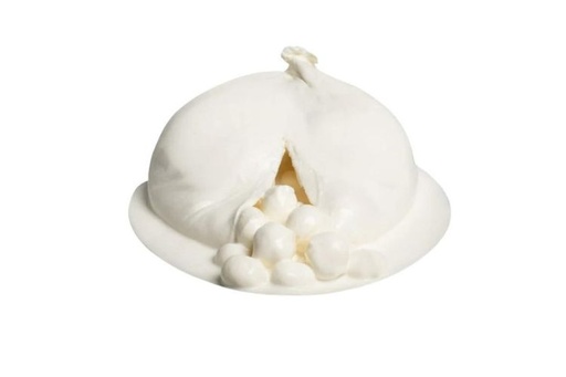 [93] BURRATA (Figliata) 500 gr. PERLINE con panna
