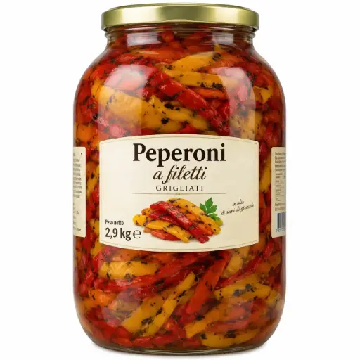 [C52] Peperoni a Filetti Grigliati